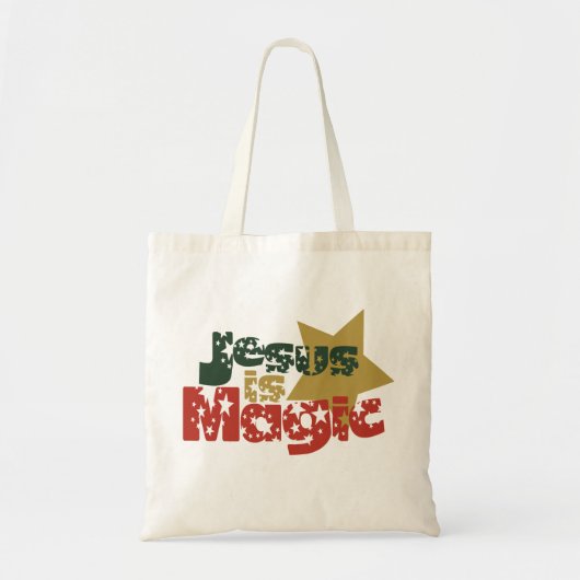 Jesus ist Magie Tragetasche (Vorne)