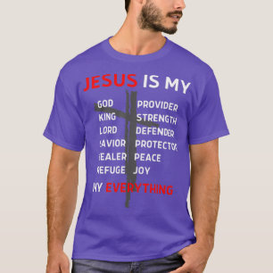Jesus ist mein alles, was Gott rettet Christlich T-Shirt
