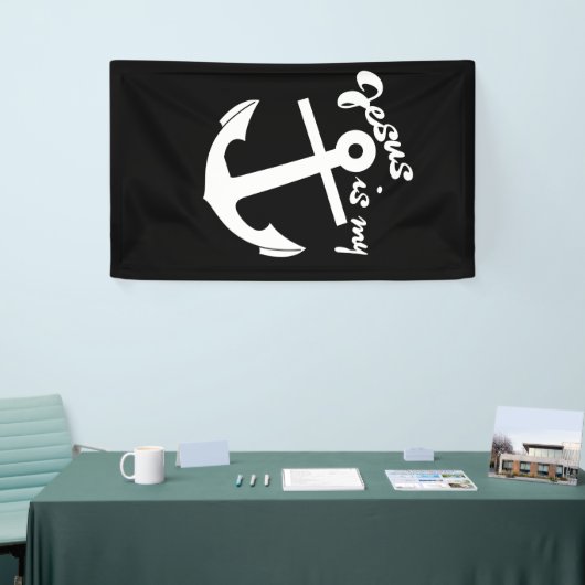 Jesus ist mein Anker Banner (Messeveranstaltung)