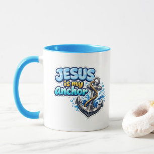 JESUS ist mein Anker Tasse