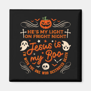Jesus ist mein Boo Christliches Halloween-Geist-Kü Magnet