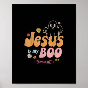 Jesus ist mein Boo Er liebt dich mehr Spielender G Poster