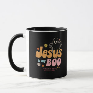 Jesus ist mein Boo Er liebt dich mehr Spielender G Tasse