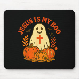 Jesus ist mein Boo-Shirt Süßes Christliches Hallow Mousepad