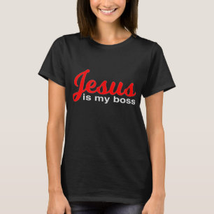 Jesus ist mein Boss Christlicher Entwurf für das C T-Shirt