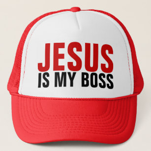 Jesus ist mein Chef-Fernlastfahrer-Hut Truckerkappe