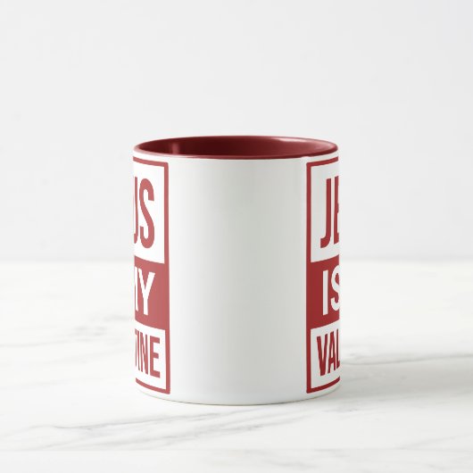 Jesus ist mein Christlicher Gott Tasse (Zentrum)