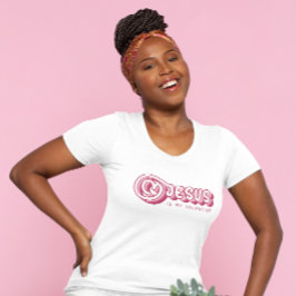 Jesus ist mein Christlicher Herzschrittmacher T-Shirt