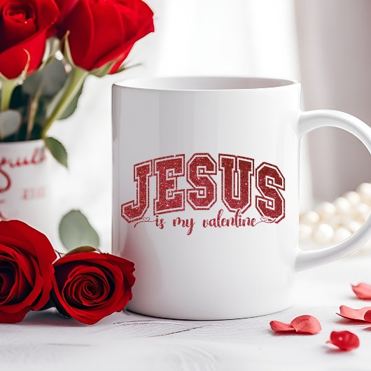 Jesus ist mein Christlicher Valentinstag Kaffeetasse