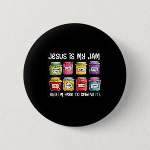 Jesus ist mein Ding und ich bin hier, um christlic Button
