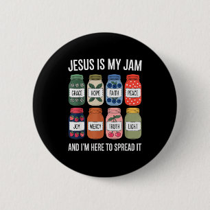 Jesus ist mein Ding und ich bin hier, um christlic Button