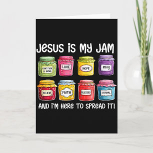Jesus ist mein Ding und ich bin hier, um christlic Karte