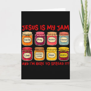 Jesus ist mein Ding und ich bin hier, um christlic Karte