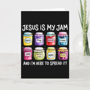 Jesus ist mein Ding und ich bin hier, um christlic Karte