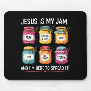 Jesus ist mein Ding und ich bin hier, um christlic Mousepad