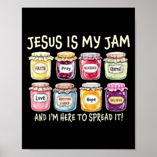 Jesus ist mein Ding und ich bin hier, um christlic Poster