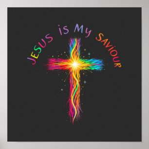 Jesus Ist Mein Erlöser - Eine Treue Erinnerung an Poster