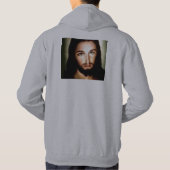 Jesus ist mein Freund Hoodie (Rückseite)