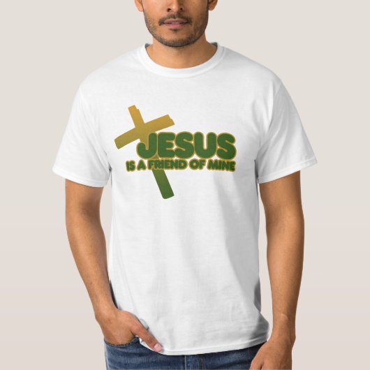 Jesus ist mein Freund T-Shirt (Vorderseite)