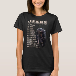 Jesus ist mein ganzes, alles, was mein Gott rettet T-Shirt