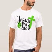Jesus ist mein glücklicher T - Shirt (Vorderseite)