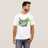 Jesus ist mein glücklicher T - Shirt (Vorne ganz)