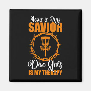 Jesus Ist Mein Heiland Disc Golf Therapie Disc Gol Magnet