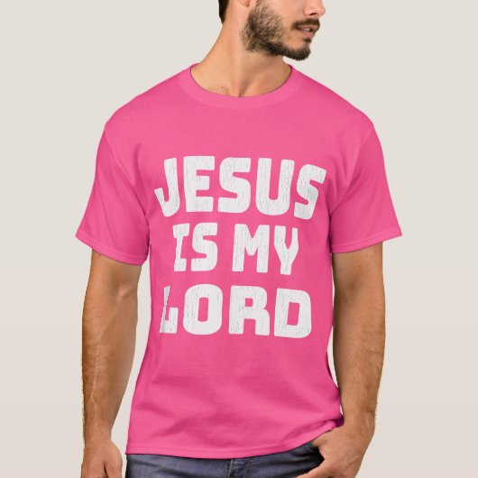 Jesus ist mein Herr T-Shirt (Vorderseite)