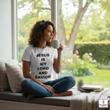 "Jesus ist mein Herr und Erretter" T - Shirt der F