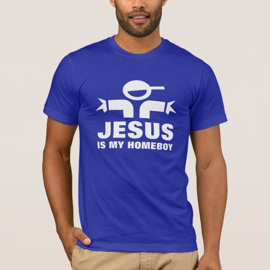Jesus ist mein Homeboy-T - Shirt (Vorderseite)