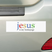 Jesus ist mein homepage autoaufkleber (Auf Auto)