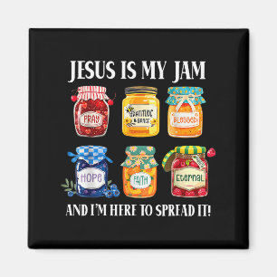 Jesus ist mein Jam und ich bin hier, um christlich Magnet