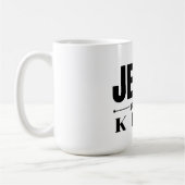 Jesus ist mein König Kaffeetasse (Links)