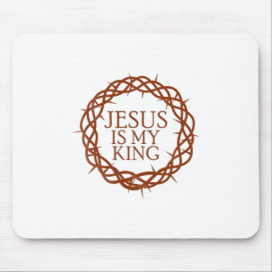Jesus ist mein König Mousepad