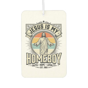 Jesus ist mein Kumpel Vintage religiöses Shirt Autolufterfrischer