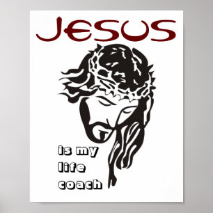 Jesus ist mein Lebensberater Poster