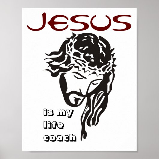 Jesus ist mein Lebensberater Poster (Vorne)