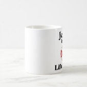 Jesus ist mein Lebensretter Kaffeetasse (Mittel)