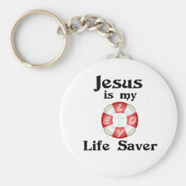 Jesus ist mein Lebensretter Schlüsselanhänger