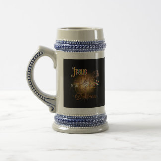 Jesus ist mein Licht – Halloween Bierglas