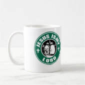 Jesus ist mein Lord Mug Kaffeetasse (Links)