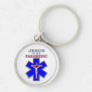 JESUS IST MEIN PARAMEDIC SCHLÜSSELANHÄNGER