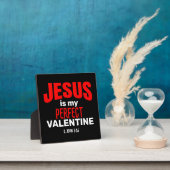 JESUS IST MEIN PERFEKTES VALENTINE Christlich Fotoplatte (InSitu)