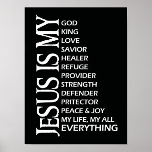 Jesus ist mein poster