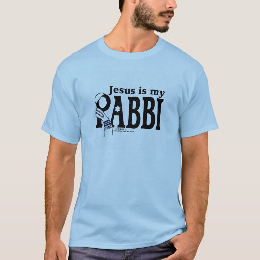 Jesus ist mein RABBI T-Shirt (Vorderseite)