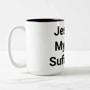 Jesus ist mein reifer Sufi-Liebhaber Hankamer Artj Zweifarbige Tasse