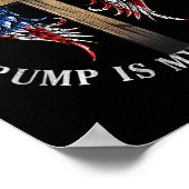 Jesus ist mein Retter Trump ist mein Präsident 202 Poster (Ecke)