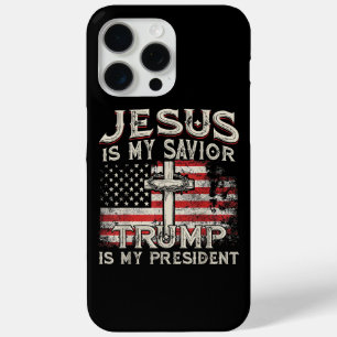 Jesus ist mein Retter Trump ist mein Präsident Ame Case-Mate iPhone Hülle
