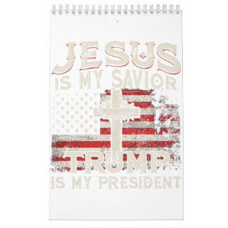 Jesus ist mein Retter Trump ist mein Präsident Ame Kalender