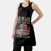 Jesus ist mein Retter Trump ist mein Präsident Ame Schürze (InSitu)